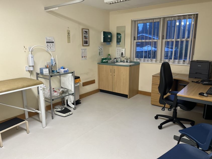 A clinical room